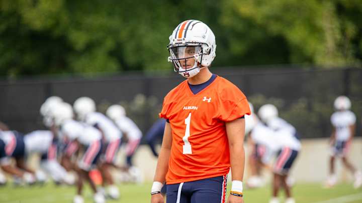 Auburn quarterback Payton Thorne shares his thoughts on the running back room