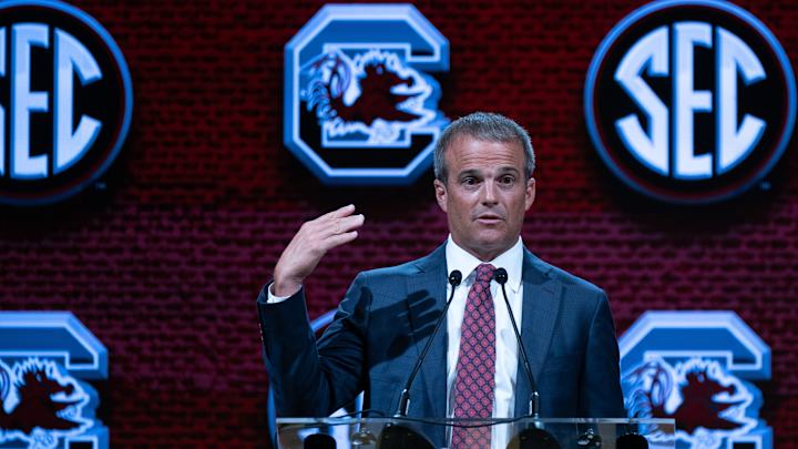 Shane Beamer Uses SEC Membership, Realignment Concerns As Recruiting Tool Shane Beamer Uses SEC Membership, Realignment Concerns As Recruiting Tool