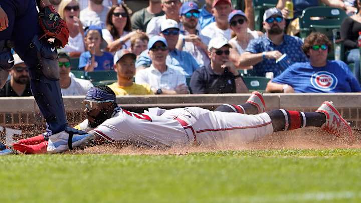 WATCH: Michael Harris II tags up to put the Braves back in front