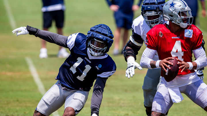 Cowboys Training Camp, Take 2: Micah Parsons Dominating Practice, Even at Nose Tackle
