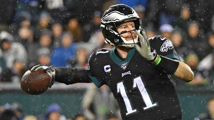 Eagles LOOK: Carson Wentz Workout Photo of 3 'Alternate Uniforms' Eagles LOOK: Carson Wentz Workout Photo of 3 'Alternate Uniforms'