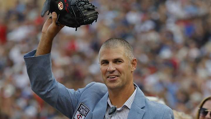 Joe Mauer Gives Emotional Speech Upon Being Inducted into Minnesota Twins Hall of Fame Joe Mauer Gives Emotional Speech Upon Being Inducted into Minnesota Twins Hall of Fame