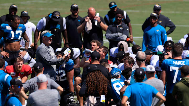 Jaguars Training Camp, Day 11: Observations on Anton Harrison, Physical Practice and More Jaguars Training Camp, Day 11: Observations on Anton Harrison, Physical Practice and More