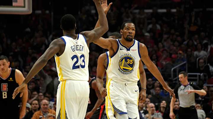 Kevin Durant and Draymond Green Make Rare Viral Appearance Together
