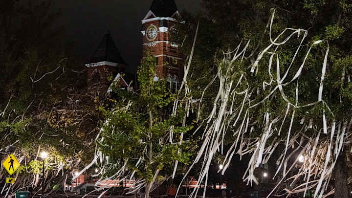 Auburn announces Toomer's Oaks can finally be rolled this football season