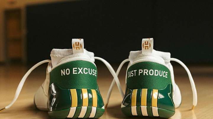 James Harden's Adidas Shoes Get Drew League Makeover