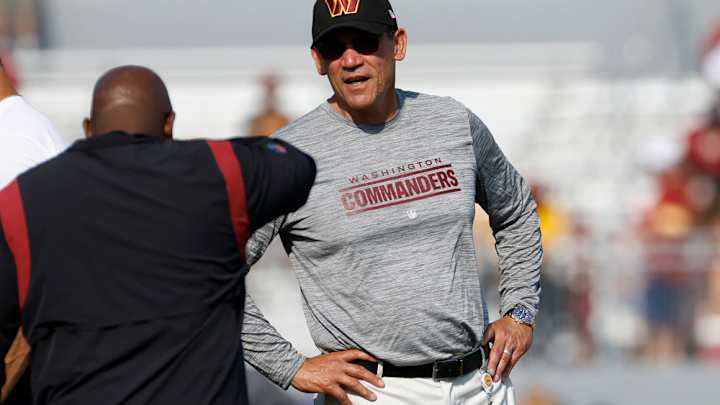 Eric Bieniemy Getting Commanders 'Out of Our Comfort Zone', Says Ron Rivera Eric Bieniemy Getting Commanders 'Out of Our Comfort Zone', Says Ron Rivera