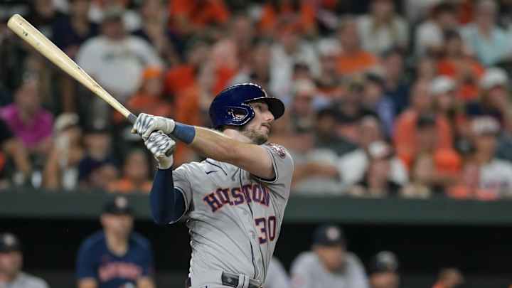 Why Are Houston Astros Moving Kyle Tucker Down in Order Against Rangers?