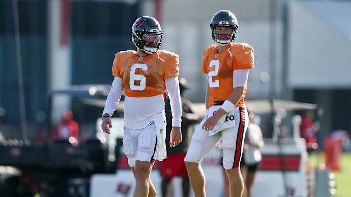 Bucs’ Bowles Shares Preseason Plan for QB Battle Between Baker Mayfield, Kyle Trask Bucs’ Bowles Shares Preseason Plan for QB Battle Between Baker Mayfield, Kyle Trask