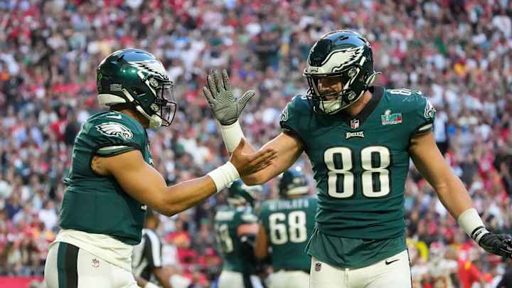 Philadelphia Eagles' Jalen Hurts, Dallas Goedert: 'Strange' Production Examination