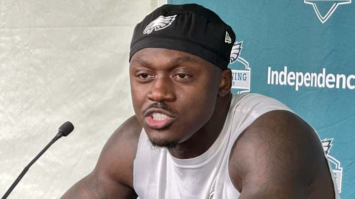 Eagles Camp Day 9: Jalen Hurts, A.J. Brown Headline Amid Sloppiness