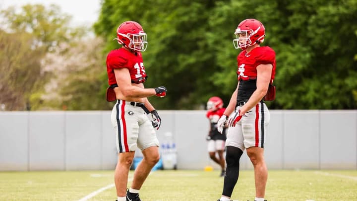 Georgia's Practice Structure and Culture Key to Keeping Georgia's Talented Tight End Room Happy Georgia's Practice Structure and Culture Key to Keeping Georgia's Talented Tight End Room Happy