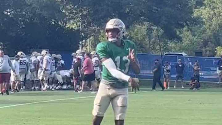 FSU Football Fall Camp Observations: Seminoles Put On Full Pads During First Practice At UNF