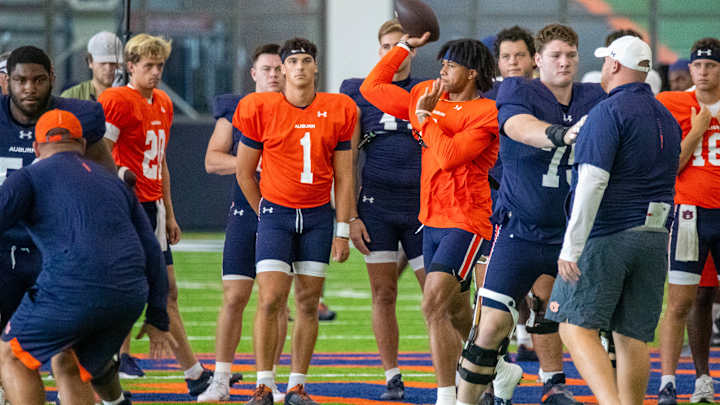 Auburn Briefing: Payton Thorne and Robby Ashford both worked with the ones Auburn Briefing: Payton Thorne and Robby Ashford both worked with the ones
