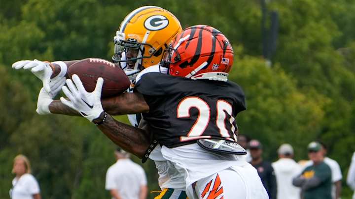 Watch: Packers-Bengals 7-on-7 Drills