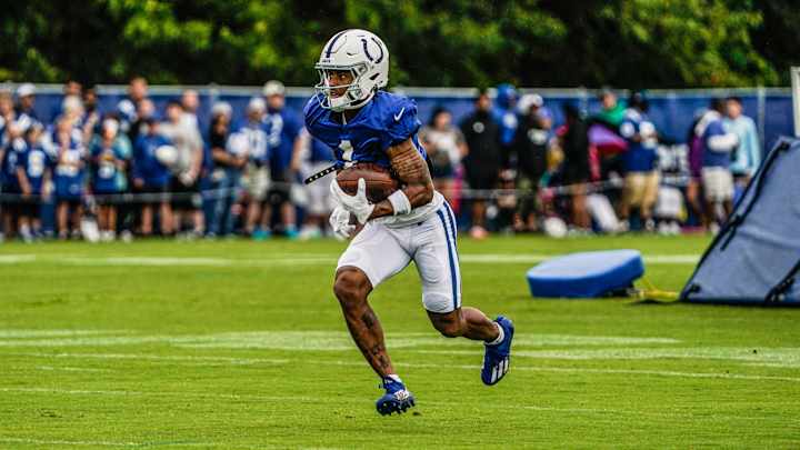 Colts' Josh Downs Making a Case to Start