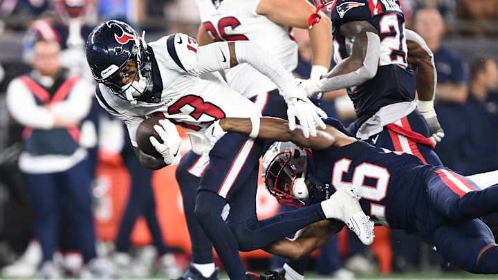Texans Rookie WR Tank Dell Dazzles in Debut Texans Rookie WR Tank Dell Dazzles in Debut