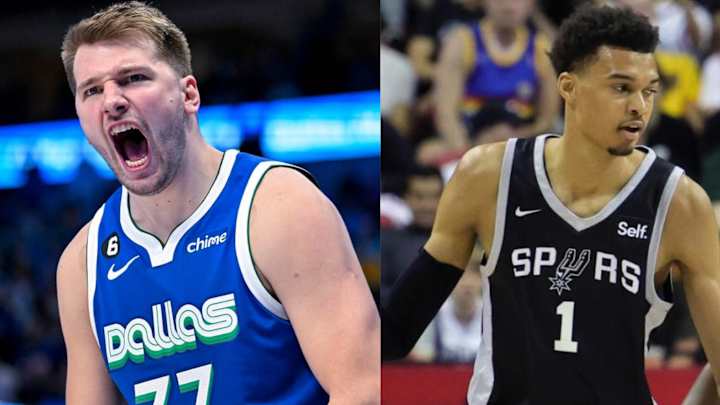 NBA Schedule: Luka's Mavs to Open Season at Wemby's Spurs