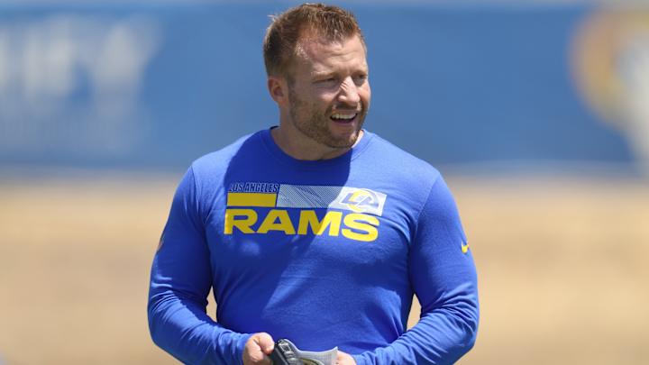 Rams Coach Sean McVay Marries Longtime Fiancée Veronika Khomyn