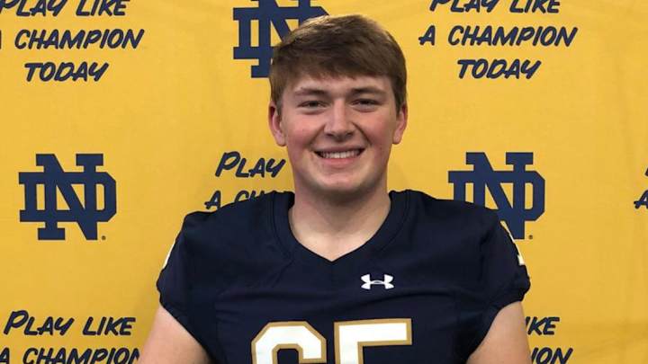 Class Impact: OL Joe Otting Commits To Notre Dame