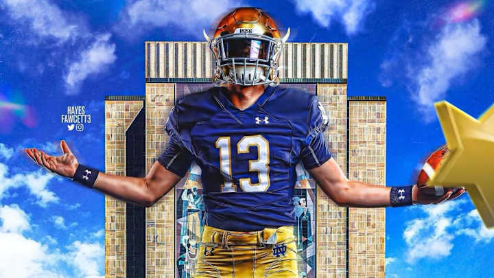 CJ Carr Talks Notre Dame Commitment, Tommy Rees, Marcus Freeman, Recruiting Future Teammates