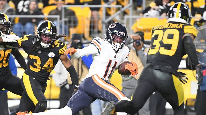 PFF: Bears Receivers Worst in NFL