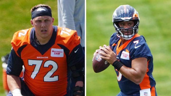 Broncos' LT Garett Bolles Appreciates the 'Consistency' QB Russell Wilson has Provided