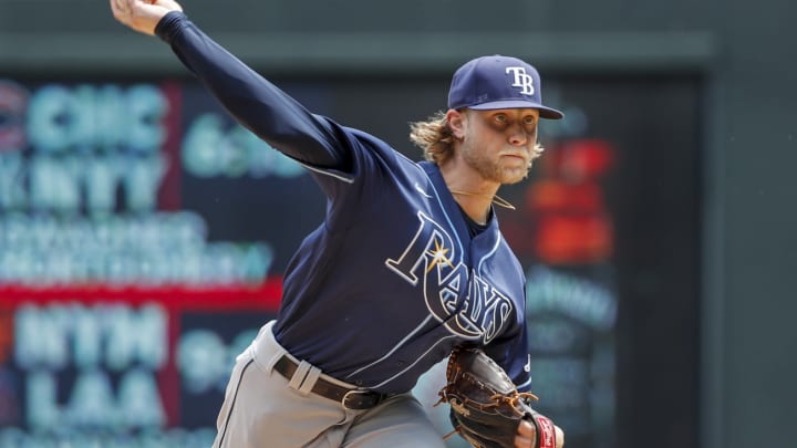 Grand Slam Spoils Shane Baz's Debut in Twins' 6-5 Win Over Rays Grand Slam Spoils Shane Baz's Debut in Twins' 6-5 Win Over Rays