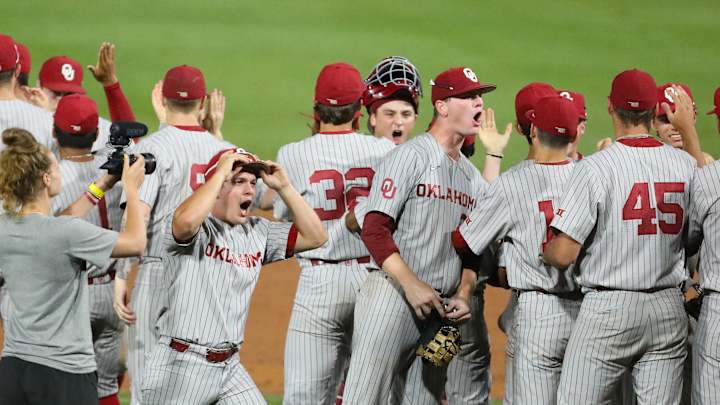 Oklahoma Baseball: Sooners Roll Virginia Tech, Punch Ticket to College World Series