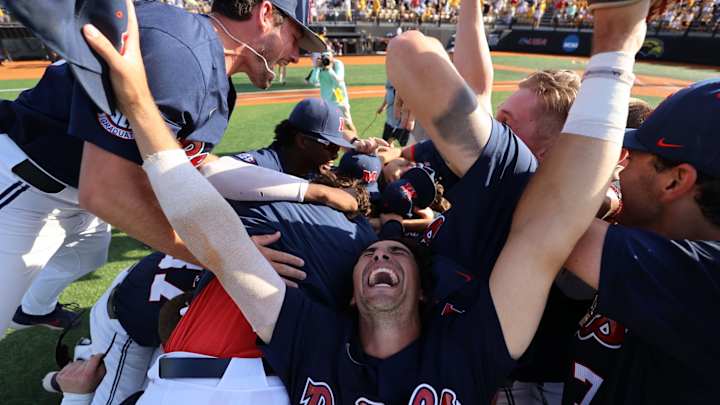 WATCH: Ole Miss Baseball Celebrates College World Series Berth WATCH: Ole Miss Baseball Celebrates College World Series Berth