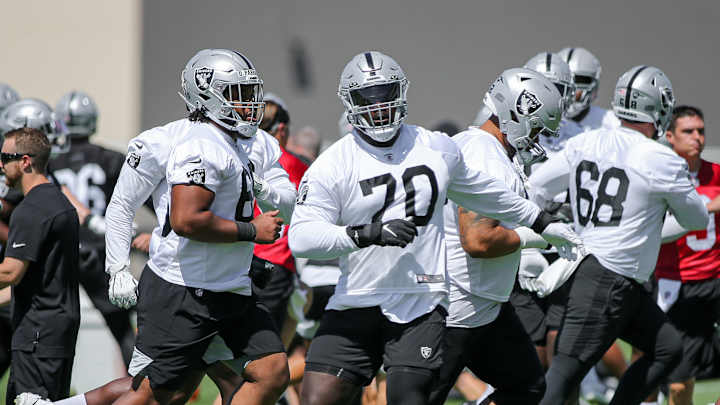 Raiders' Leatherwood on New Regime, Offseason, More