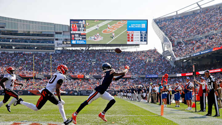 Balancing Out Effect for Darnell Mooney Balancing Out Effect for Darnell Mooney