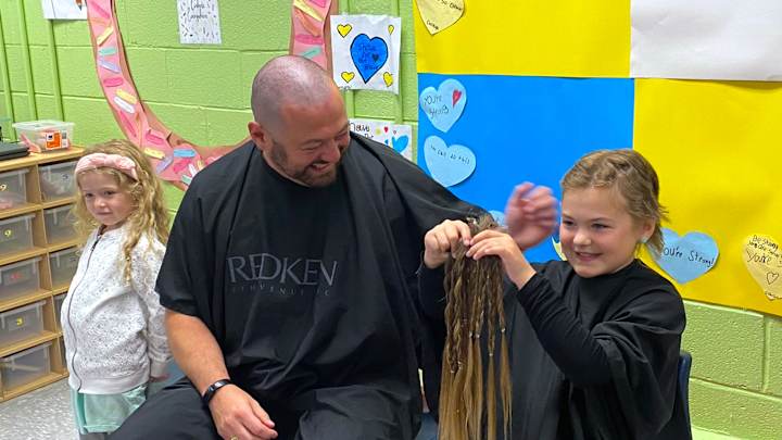 Curling Heroes Shave For The Brave