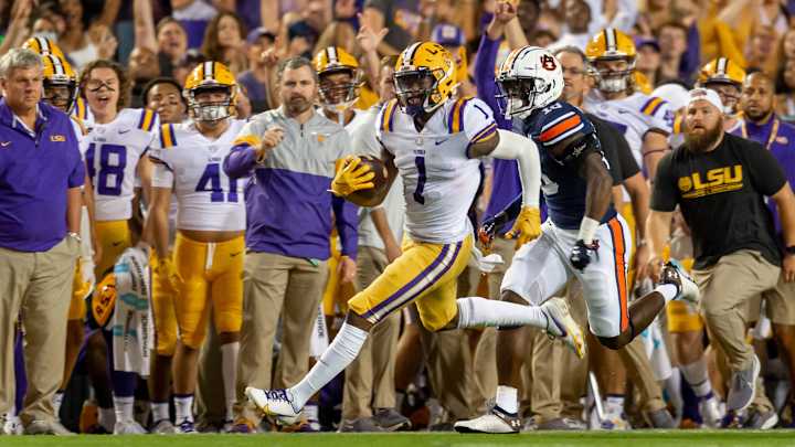 Kayshon Boutte Set to Wear Legendary No. 7 For LSU in 2022