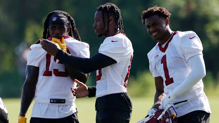 Commanders Minicamp Notebook: Curtis Samuel Sits; Another WR Makes His 'Mark' Commanders Minicamp Notebook: Curtis Samuel Sits; Another WR Makes His 'Mark'