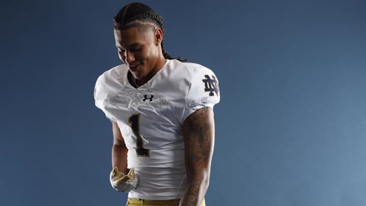 Wide Receiver Rico Flores Jr. Setting Big Goals For Notre Dame Career Wide Receiver Rico Flores Jr. Setting Big Goals For Notre Dame Career