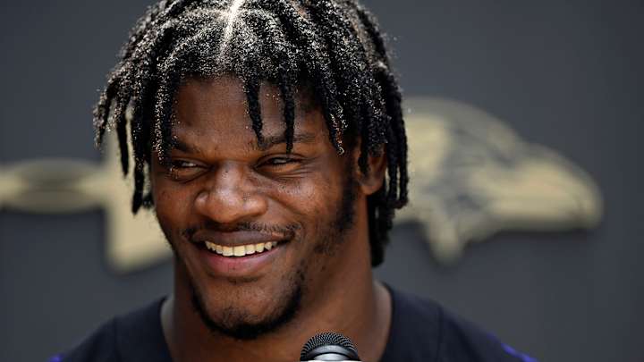 Lamar Jackson Says He Expects to Play for the Ravens for His Entire Career
