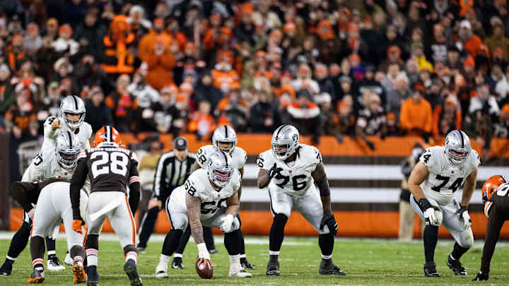 Raiders Offensive Line Ranked in PFF’s Lowest Tier