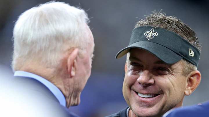 Jerry Jones Reacts to Cowboys, Sean Payton Speculation