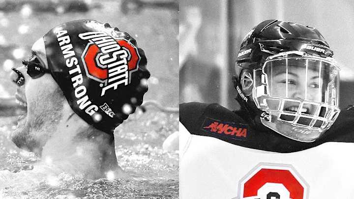 Hunter Armstrong, Sophie Jaques Named Ohio State’s Athletes Of The Year