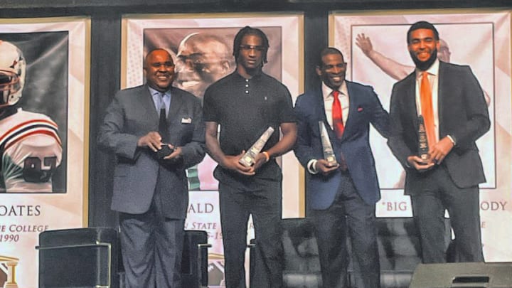 Black College Football Hall of Fame Honors Deion Sanders, Buddy Pough, Aqeel Glass, and Isaiah Land