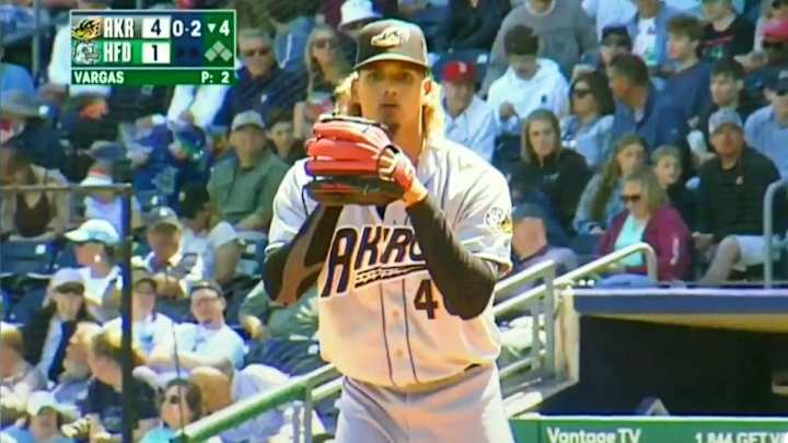 Guardians Farm Report: Vargas Hits 101 MPH In First Rehab Outing With Akron Guardians Farm Report: Vargas Hits 101 MPH In First Rehab Outing With Akron