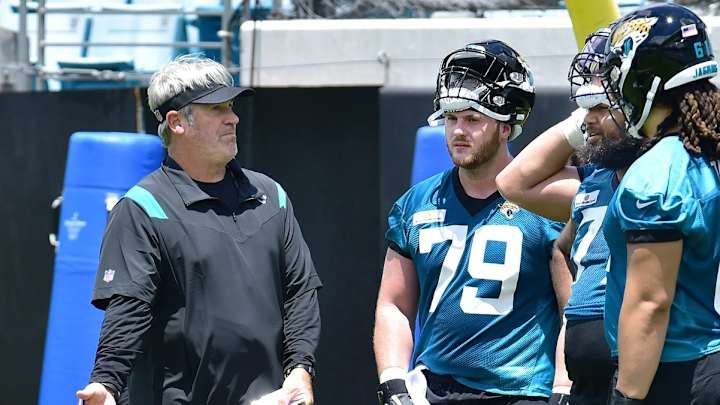 How Rookie Center Luke Fortner Has Impressed the Jaguars So Far How Rookie Center Luke Fortner Has Impressed the Jaguars So Far