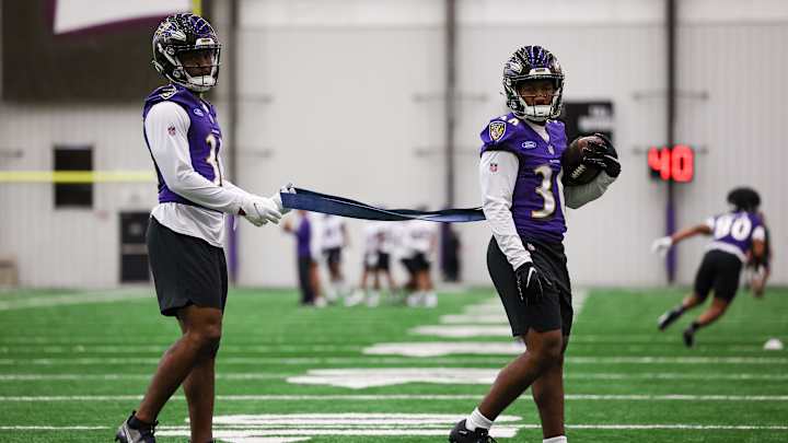 Mike Davis, Tyler Badie Flash in Ravens Mandatory Minicamp