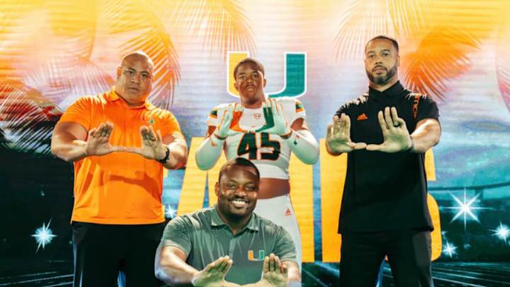 DL Darron Reed 'Loved the Energy' On Miami Hurricanes Official Visit