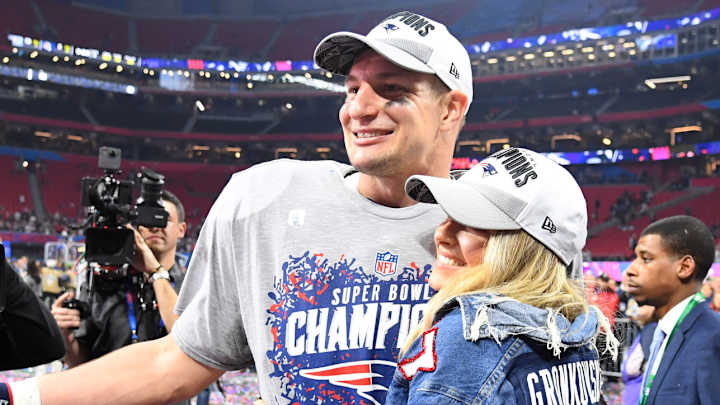 Rob Gronkowski’s Girlfriend, Camille Kostek, Reacts to Retirement Decision