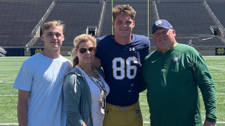 Cooper Flanagan Ready To Carry On Notre Dame Legacy At Tight End Cooper Flanagan Ready To Carry On Notre Dame Legacy At Tight End