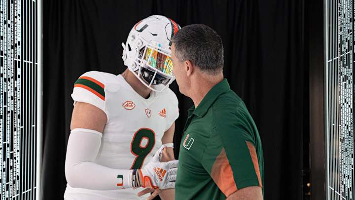 OT Logan Howland Shares Connection With Miami Hurricanes Coaches