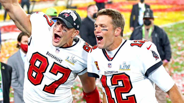 Tom Brady Reacts to His Longtime Teammate Rob Gronkowski Retiring