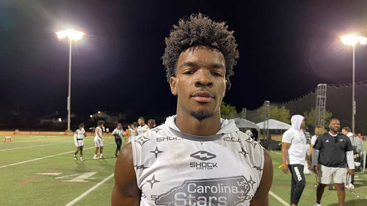 North Carolina Receiver Nathan Leacock Talks Interest in Vols